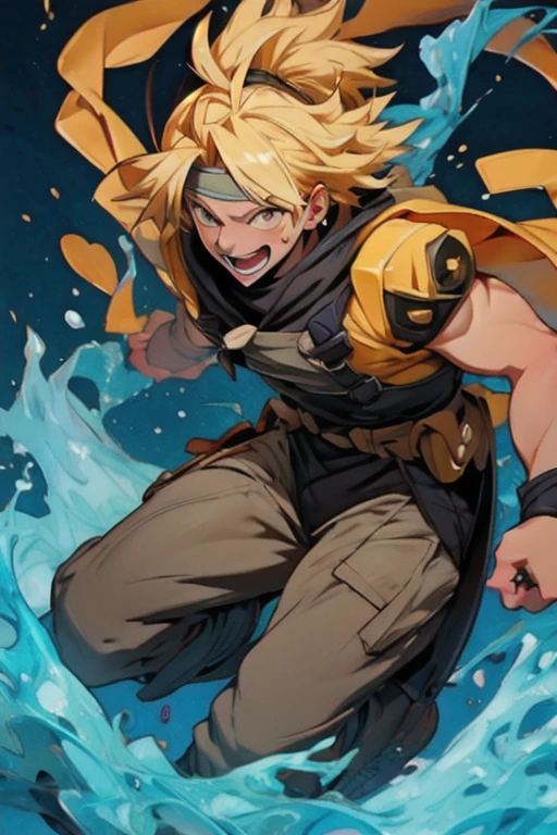 Denki Kaminari from my fanart HD from Academia de Heroes, 