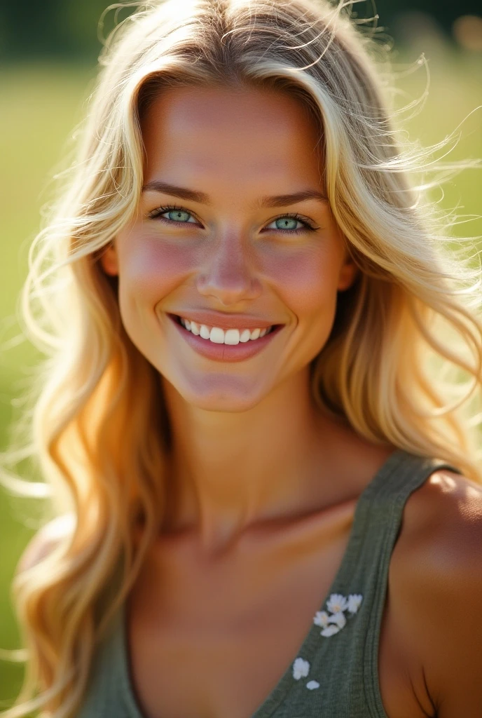 vidéo d'une blonde