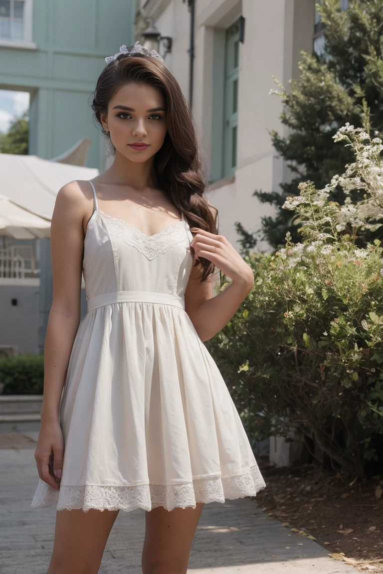 Beautiful young Female ,dress