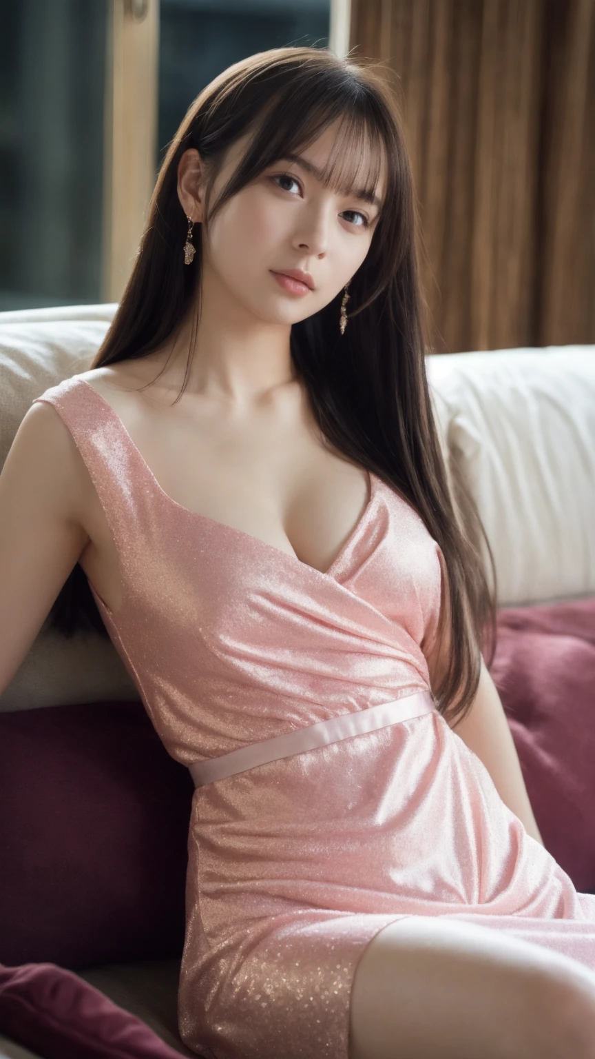 (high details:1.4)、(surrealism:1.4)、(soft lighting:1.05)、32,000、1 woman、realistic lighting、face lighting、ray tracing、(brightened light:1.2)、(improve quality:1.4)、(Realistic textured skin of the highest quality:1.4)、original photo, lifelike, full body woman love, bed, soggy, big bust, stylish hairstyle, pale skin, black eye, pink lips, (Beloved), (:1.1), ~Through, detailed background, detailed face, delicate eyes, good hair, Anatomically correct body, elastic skin, make up, masterpiece