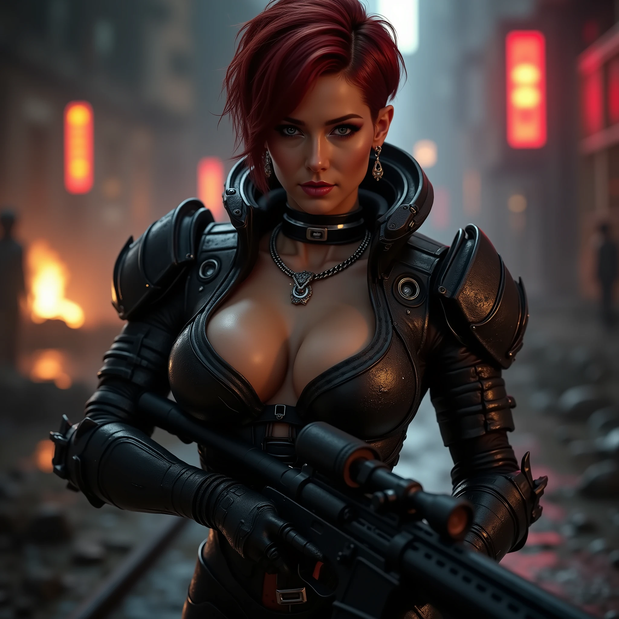 In "Borderlands 3", Lilith, also known as "Firehawk", is the leader of the Crimson Raiders, a resistance formed to combat the Children of the Vault and their leaders, the Calypso twins. With red hair, bright Siren tattoos, and a punk/rock look, Lilith cuts a brave and determined figure. His powers have evolved to include devastating energy attacks and teleportation. She plays a crucial role in the narrative, mentoring new Vault Hunters and participating in important missions. Lilith evolves from a solitary hunter to an inspiring leader, committed to protecting Pandora and its inhabitants.