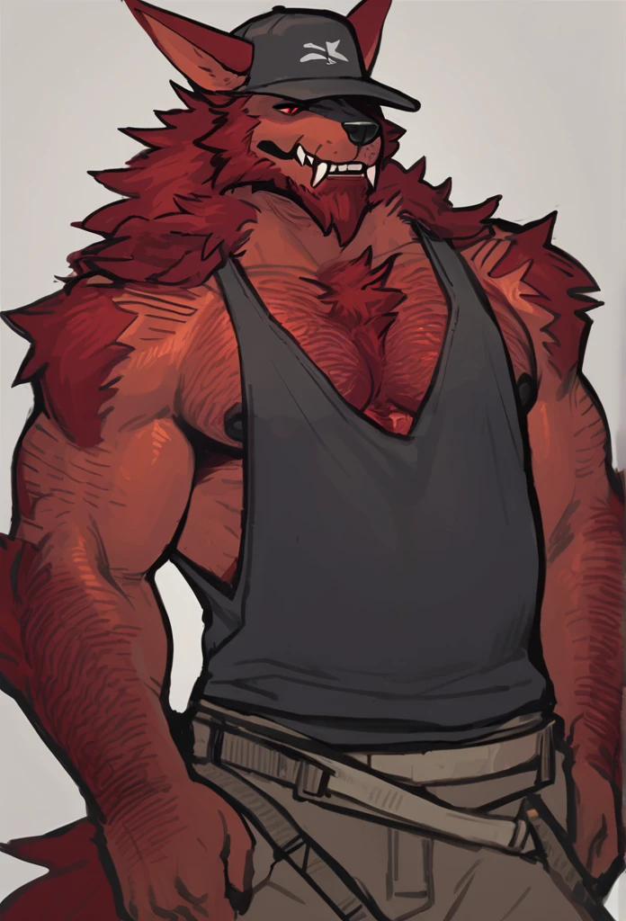 Old dragón with beard and white hair, wearing an unbuttoned shirt showing his hairy belly on his chest