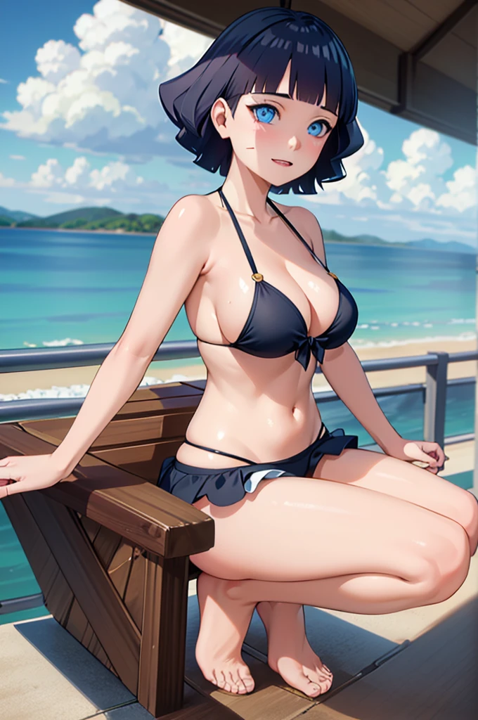 1girl, himawari, High Resolution, Masterpiece, bikini Large breasts, 