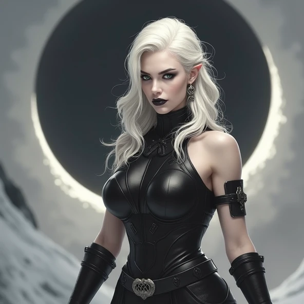 ((masterpiece)),((8K)),ultraradetail,cutevampair ((brigth rubyeyes))((red lips)),独奏,femele,((silverlonghair)),scary,blood((upperbody))((Detailed skin quality))((floating hair))((H.Rgiger))((moon light))((wearing black leather))((hold the longexcalibar))