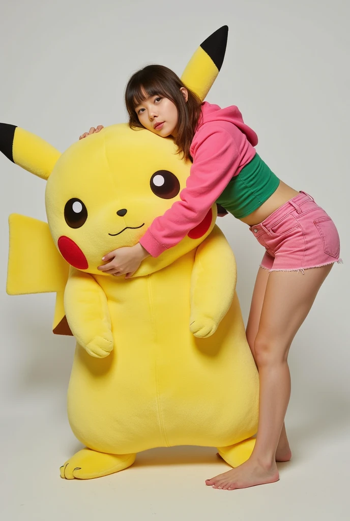 A woman who anthropomorphizes Pikachu from Pokemon、