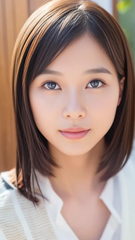 Memory correction:255, Everything modern:1.66, Cute Japanese Women Photos, smile:1.78, 20-year-old, Oil for straight, one-length hair＆Hair balm:1.55, (photo Realistic:1.4), (hyper Realistic:1.4), (Realistic:1.3), (Smoother lighting:1.05), (Improving the quality of cinema lighting:0.9), 32K, 1 person,20-year-oldの, Realistic lighting, Backlight, The light shines on your face, Ray Tracing, (Bright light:1.2), (Improvement of quality:1.4), (Highest quality Realistic textured skin:1.4), fine grain, Detailed face,(smile:0), (Emphasis on face close-up:1.3), (Enhances the beauty of skin texture:1.1),((Extremely precise and accurate anatomy:1.0)), (Enhances the beauty of skin texture:1.1), Clean and glowing skin, mesh, thin:1.2, (Realistic:1.3), Realisticなライティング, (Smoother lighting:1.05), 32K, One Japanese woman, fine grain, Detailed face, (Film Grain:1.1),(Accentuates body lines:1.1), High resolution, Natural look, Kind eyes, Improves hair quality, Delicate light and shadow, Transparent muscles, Graceful pose, Beautiful Eyes, Sharp details, Soft light reflection, Beautiful contours, Delicate skin tone, Fine hair texture,Cute Japanese Women Photos,