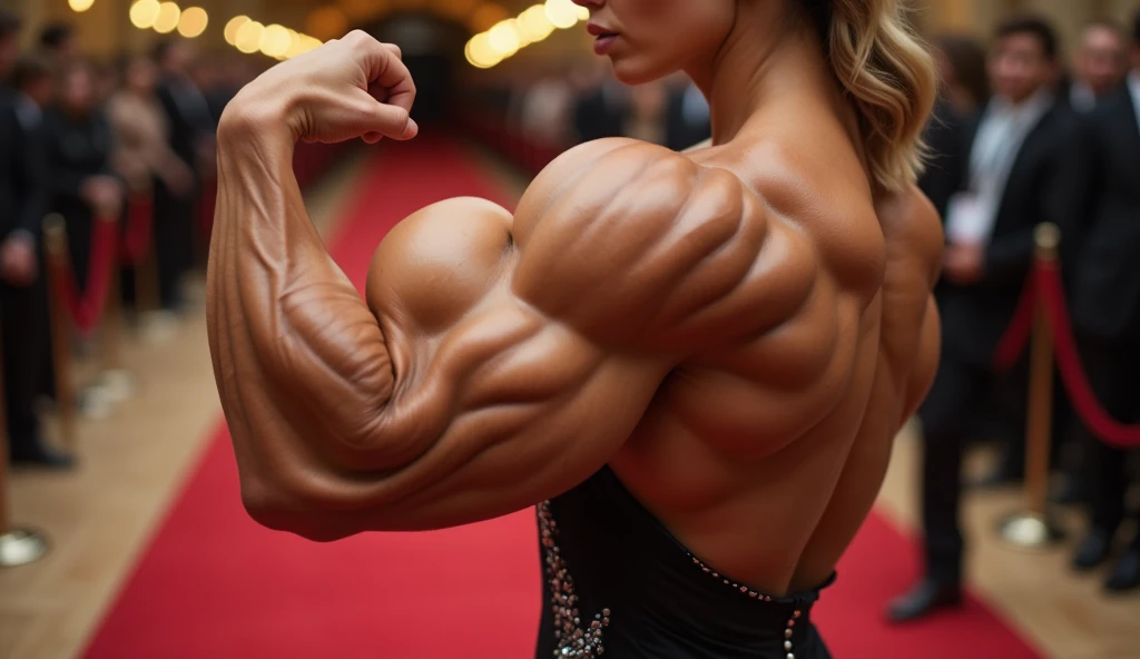 Ronda rousey, A heavily muscled iffb pro female bodybuilder physique model, wearing a white women's suit, playing chess, the chess with white chess pieces is white set on a white table in a white room, the chess set is human life size