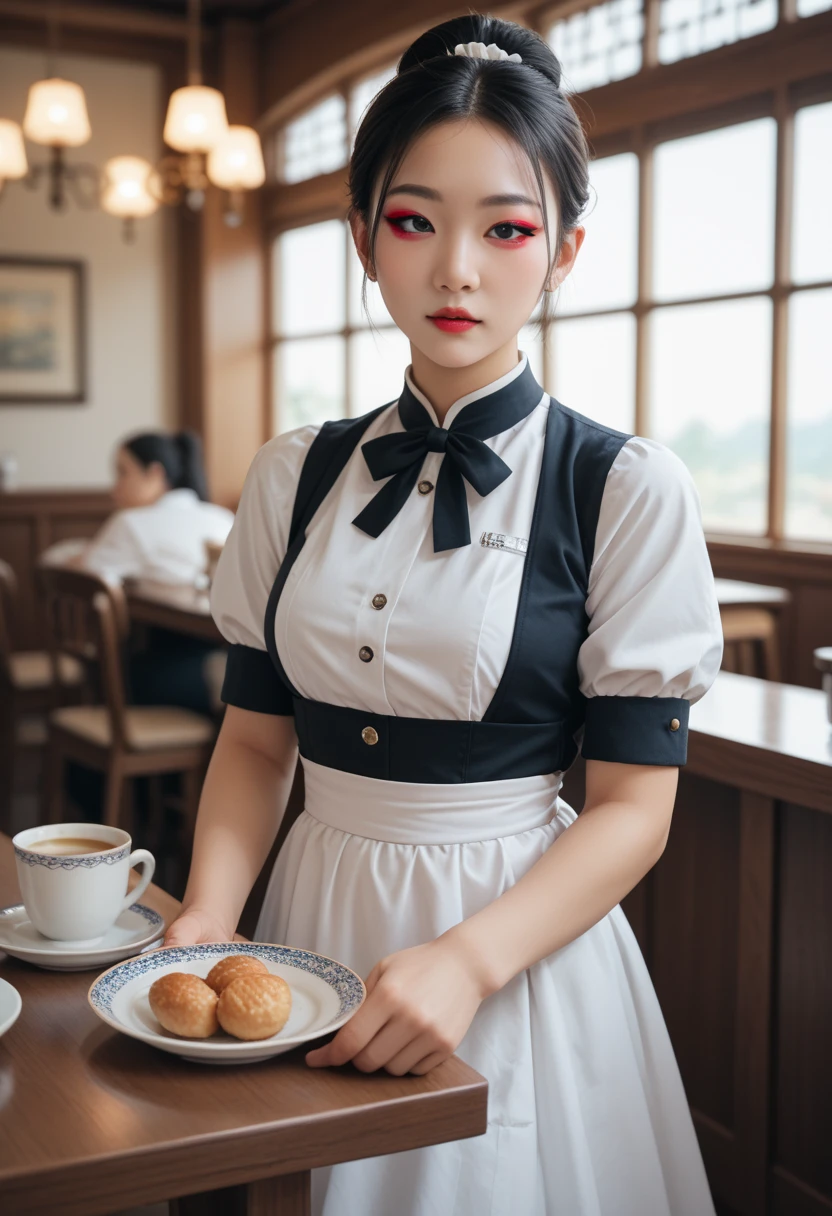 Asian,hostess makeup 