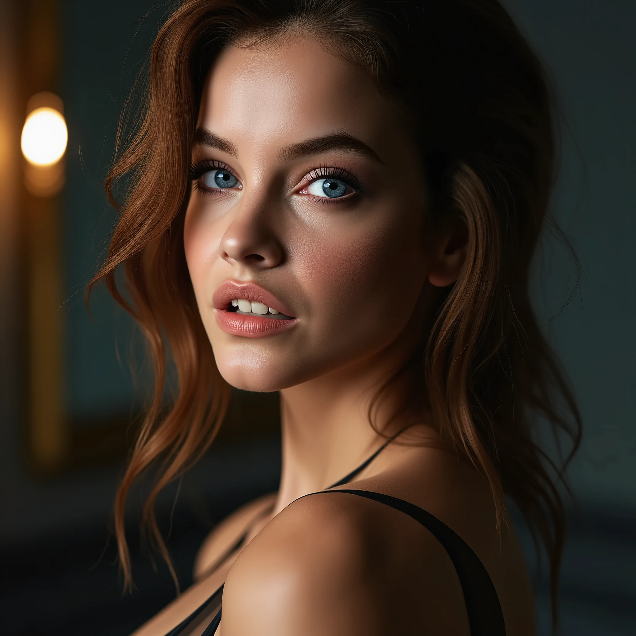 a beautiful female model, Barbara Palvin, high fashion photoshoot, 1girl, beautiful detailed eyes, blue eyes, beautiful detailed lips, extremely detailed face, long eyelashes, gorgeous, elegant, fashion studio lighting, cinematic, dramatic lighting, high-quality, photorealistic, 8K, masterpiece, professional photography, dramatic pose, editorial, vogue, editorial style, high fashion, glamorous, stunning, alluring, mesmerizing, high-end, luxury, editorial concept, couture, chic, refined, sophisticated, full body shot