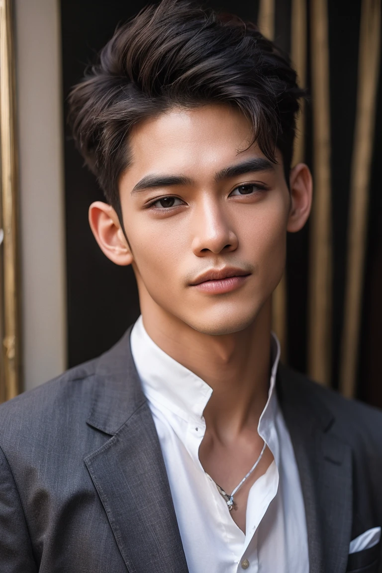 Realistic Handsome Young Thai Men
