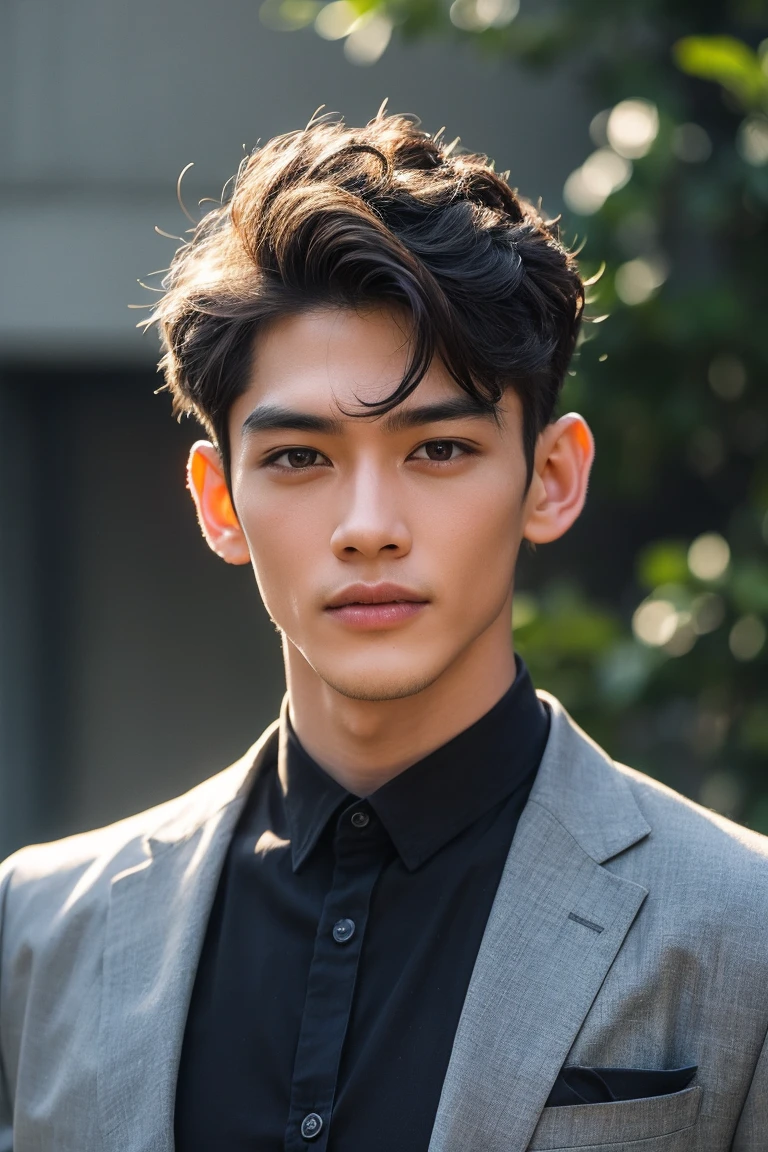 Realistic Handsome Young Thai Men
