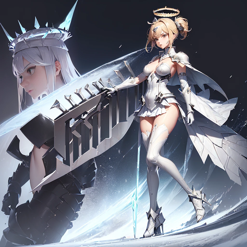((Large Breasts))((Cleavage，Cleavage))