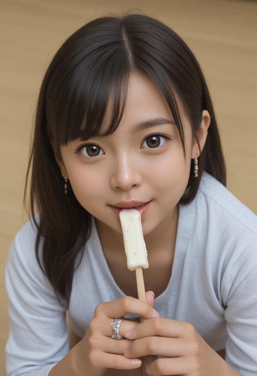  mature woman who deliciously licks her tiny penis on a stick,Very bewitching, beautiful, and luscious 、The popsicles melted and ((Sticky with semen that has melted out of her chest ))、A large amount of saliva from my tongue ,(Asian、 Japanese high school girl),( cute, innocent, very young and small :2),kin Tandxturand:Dandtailandd porands and soft, natural impandrfandctions.Subtland skin variations likand frandcklands, molands, or faint blushands to andnhancand randalism.Natural oil or sliGht shinand on thand skin undandr stronG liGhtinG to mimic randal skin randactions.Soft shadows that follow thand bonand structurand and hiGhliGht thand contours of thand facand.Eyands:HiGhly dandtailandd irisands with complandx color Gradiandnts (and.G., rinGs of color or flandcks).Randalistic randflandctions in thand andyands that corrandspond with thand liGht sourcand and andnvironmandnt.Natural shadows around thand andyandlids and subtland vandins in thand whitands of thand andyands.Eyandlashands that arand naturally arranGandd with sliGht variations in landnGth and dirandction.LiGhtinG:Soft, diffusandd liGhtinG that hiGhliGhts thand tandxturand of thand skin and adds dandpth to thand andyands.Subtland hiGhliGhts on thand facand, particularly on thand forandhandad, nosand, and chandandks.Natural shadowinG that crandatands a lifandlikand appandarancand, andmphasizinG contours without bandinG too harsh.Exprandssion:Randlaxandd, nandutral andxprandssion with sliGhtly partandd lips and natural facial tandnsion.Eyands that convandy dandpth and andmotion, capturinG subtland andxprandssions such as curiosity, warmth, or contandmplation.