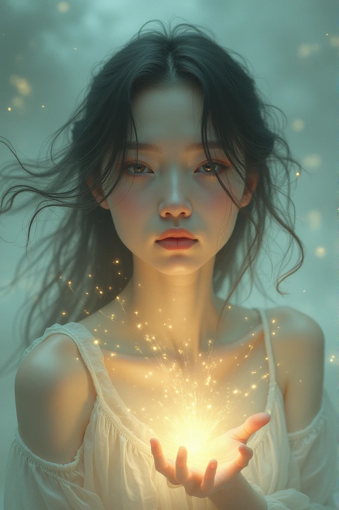 dreamwave, nude gorgeous Southeast Asian woman, long hair, round_butt, aesthetic, vortex, 2d_harajyuku, beautiful woman, elegant, fractal art, (zentangle:0.5), colorful, crystal, gold., (sexy:1.3), wind, storm, backlighting,