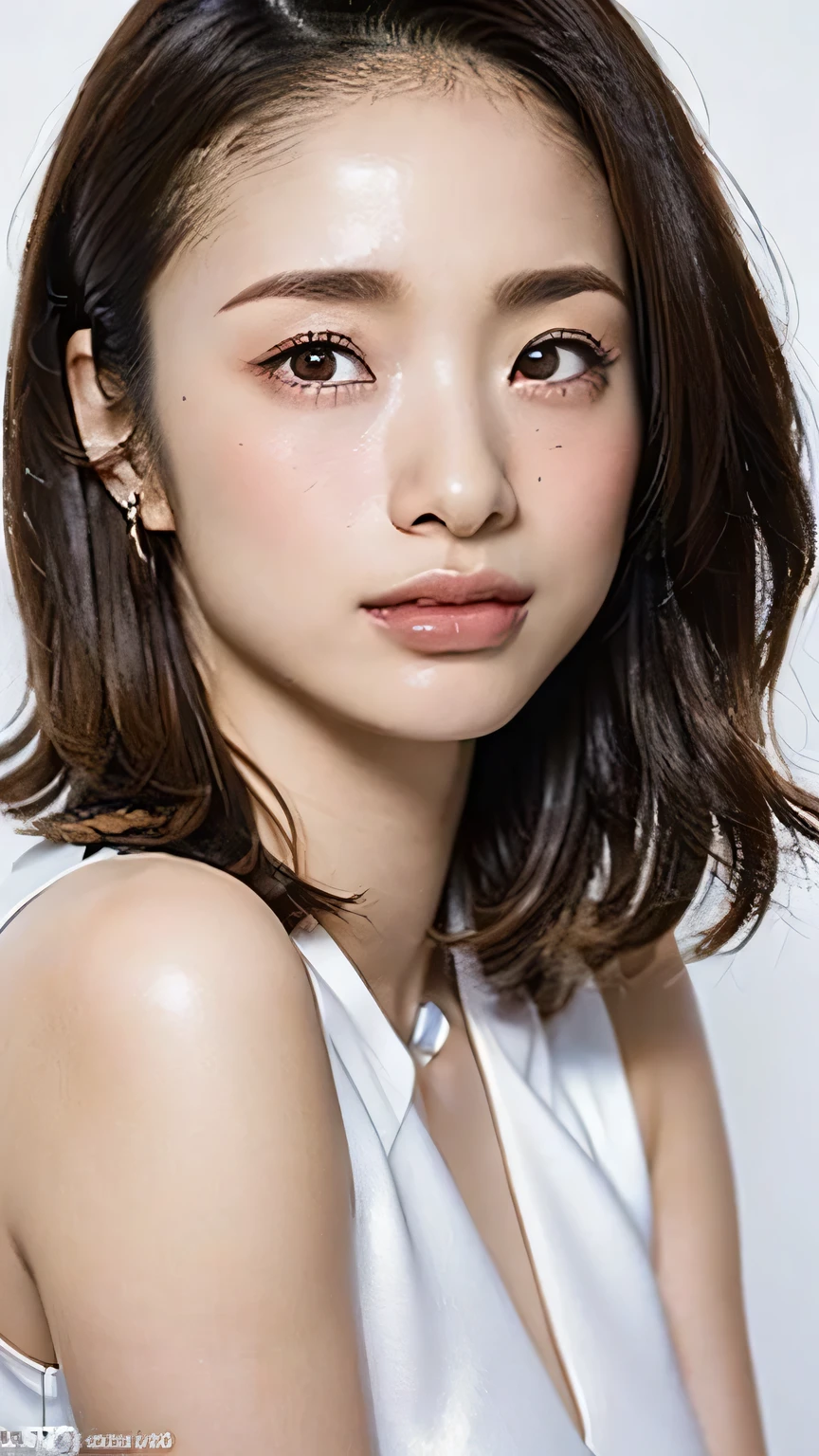 (masterpiece:1.2), Super detailed, super high definition, (Realistic, photo Realistic:1.2), High Definition RAW Color Photo , Professional photos, dramatic lighting, Sharp focus:1.2, ( high definition face and skin texture , Beautiful eyes, Glossのある肌, Glowing Skin , Glowing Skin , Shining Face, Gloss, Oily skin, Oily face, Oily skin, Oily face, 強いGloss), Perfect Anatomy, very detailed background , 1 female, Poster, volume lighting , In the Dark, Deep Shadow, Discreet key,close, (((Squint your eyes:1.5、Ahegao:1.5, open lips))), (Formal attire:1.4), sexy、nsfw, Straight Bob Hair、Beautiful Hair、Brown Hair、Attractive face