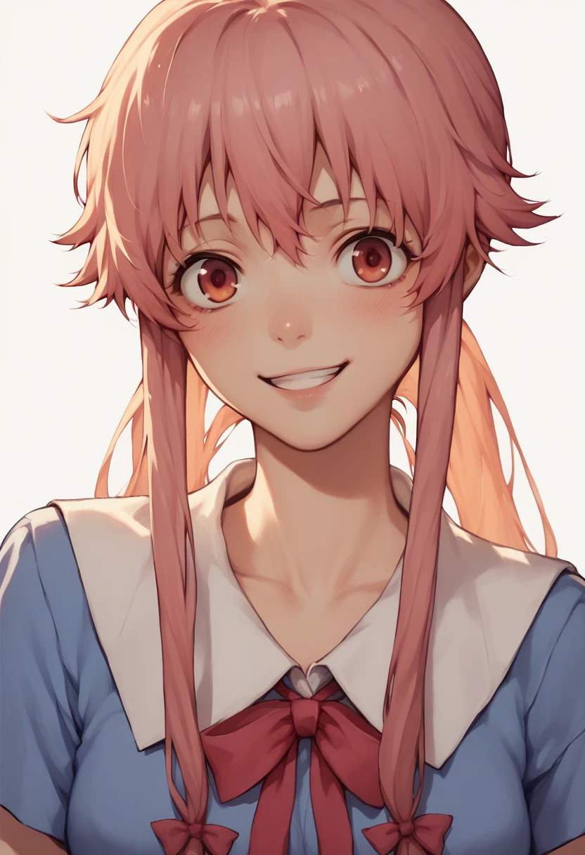 Yuno Gasai Mirai Nikki　smile