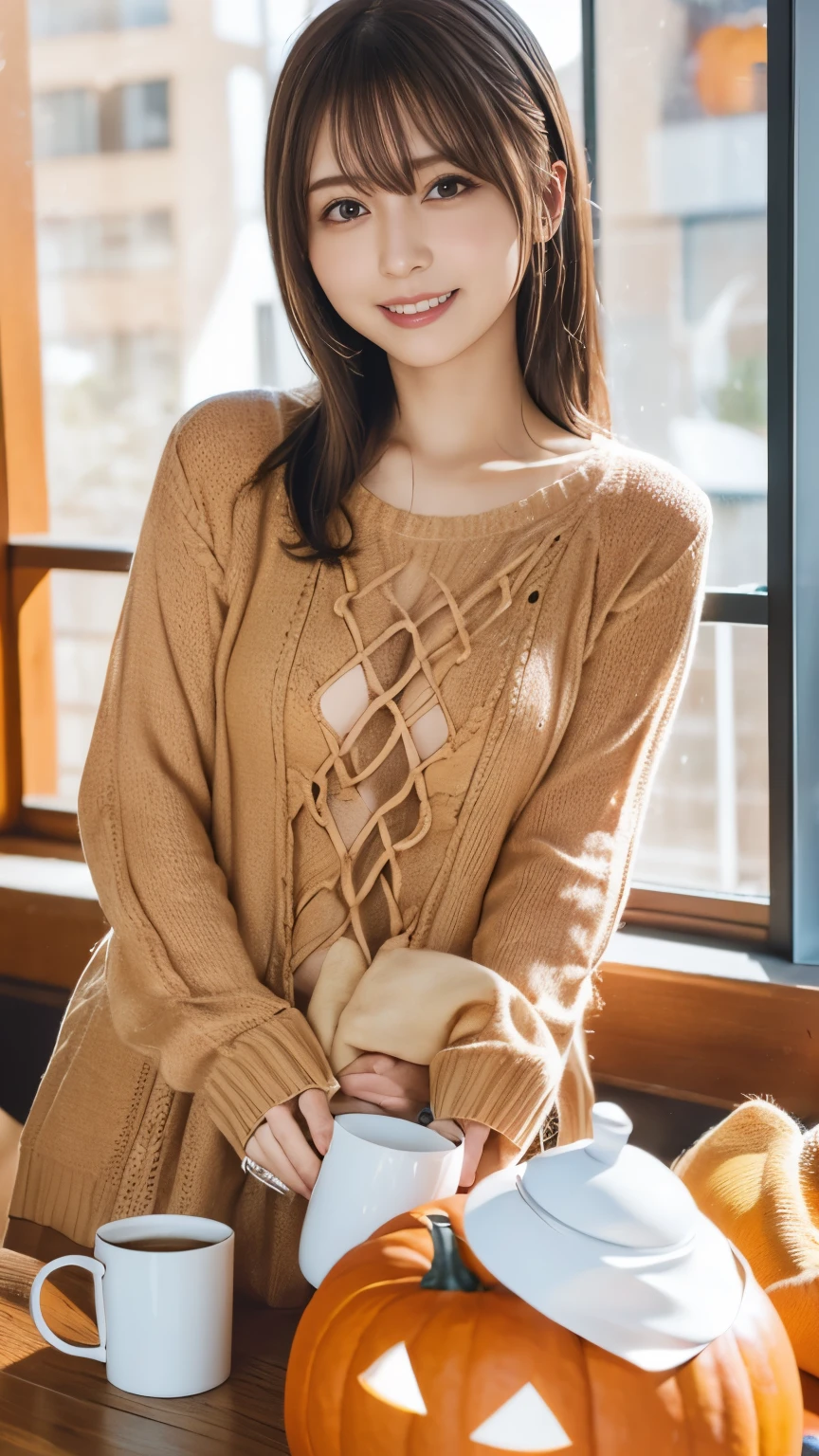 (21 years old))) Indian girl, (((body pose lying on bed))), (((shocked face)))), (((short black hair))), (((one piece body sweater))), (((orange sweater))),(((underwear part of the sweater))) Dark fantasy art, rich, Deep colors, (intricate details:0.9), (HDR, hyper detail:1.2), (natural skin textures, hyper realistic, glowing skin, soft light, Sharp),