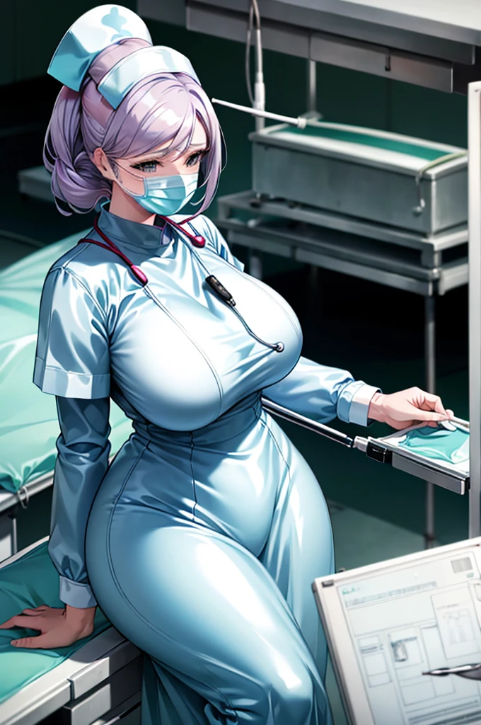 nurse uniform,hospital, latex nurse suit,nurses,busty,elbow gloves,labcoat,white hair woman,white eyes , gigantic ,medical instruments,asian nurse,two nurses,speculum,examination room,oversize ,big ass ,strap on, lay on table ,legs spreaded,giving birth,gyno chair , dentist,Milf,latex,yellow uniform,oversize breasts,diaper