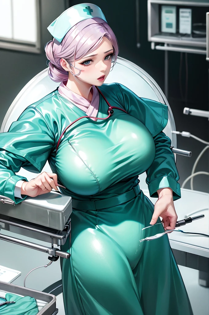 nurse uniform,hospital, latex nurse suit,nurses,busty,elbow gloves,labcoat,white hair woman,white eyes , gigantic ,medical instruments,asian nurse,two nurses,speculum,examination room,oversize ,big ass ,strap on, lay on table ,legs spreaded,giving birth,gyno chair , dentist,Milf,latex,yellow uniform,oversize breasts,diaper