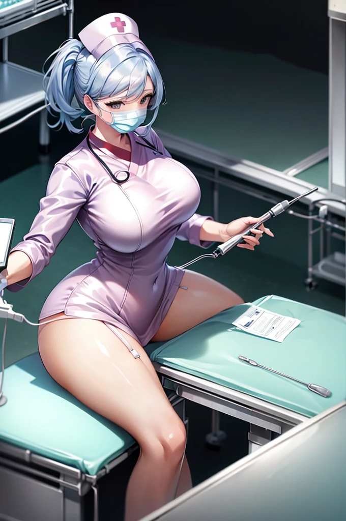 nurse uniform,hospital, latex nurse suit,nurses,busty,elbow gloves,labcoat,white hair woman,white eyes , gigantic ,medical instruments,asian nurse,two nurses,speculum,examination room,oversize ,big ass ,strap on, lay on table ,legs spreaded,giving birth,gyno chair , dentist,Milf,latex,yellow uniform,oversize breasts,diaper