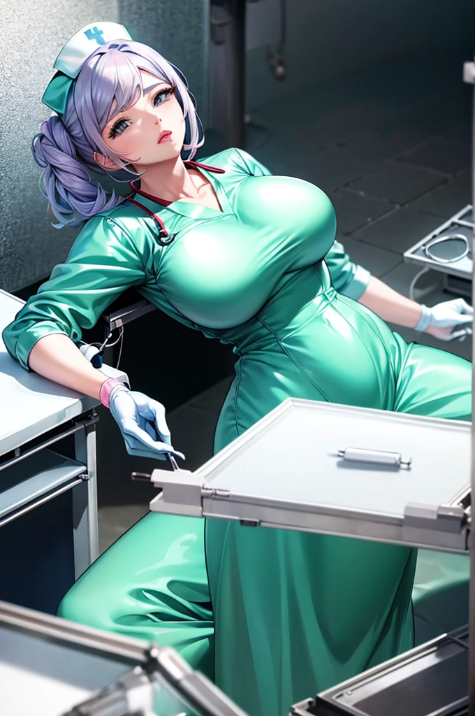 nurse uniform,hospital, latex nurse suit,nurses,busty,elbow gloves,labcoat,white hair woman,white eyes , gigantic ,medical instruments,asian nurse,two nurses,speculum,examination room,oversize ,big ass ,strap on, lay on table ,legs spreaded,giving birth,gyno chair , dentist,Milf,latex,yellow uniform,oversize breasts,diaper