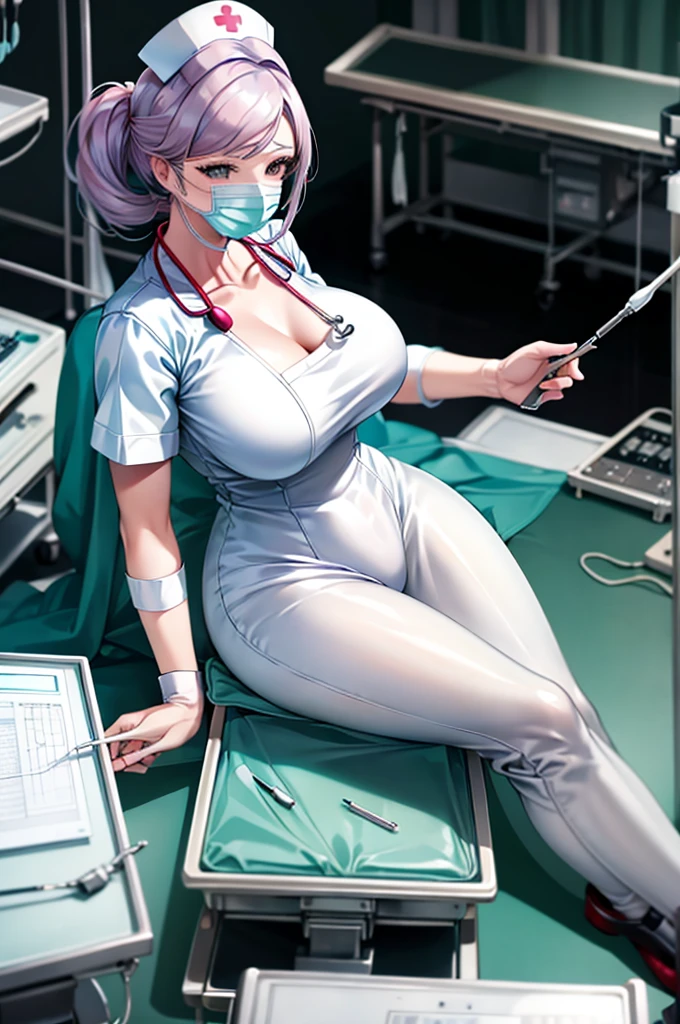 nurse uniform,hospital, latex nurse suit,nurses,busty,elbow gloves,labcoat,white hair woman,white eyes , gigantic ,medical instruments,asian nurse,two nurses,speculum,examination room,oversize ,big ass ,strap on, lay on table ,legs spreaded,giving birth,gyno chair , dentist,Milf,latex,yellow uniform,oversize breasts,diaper