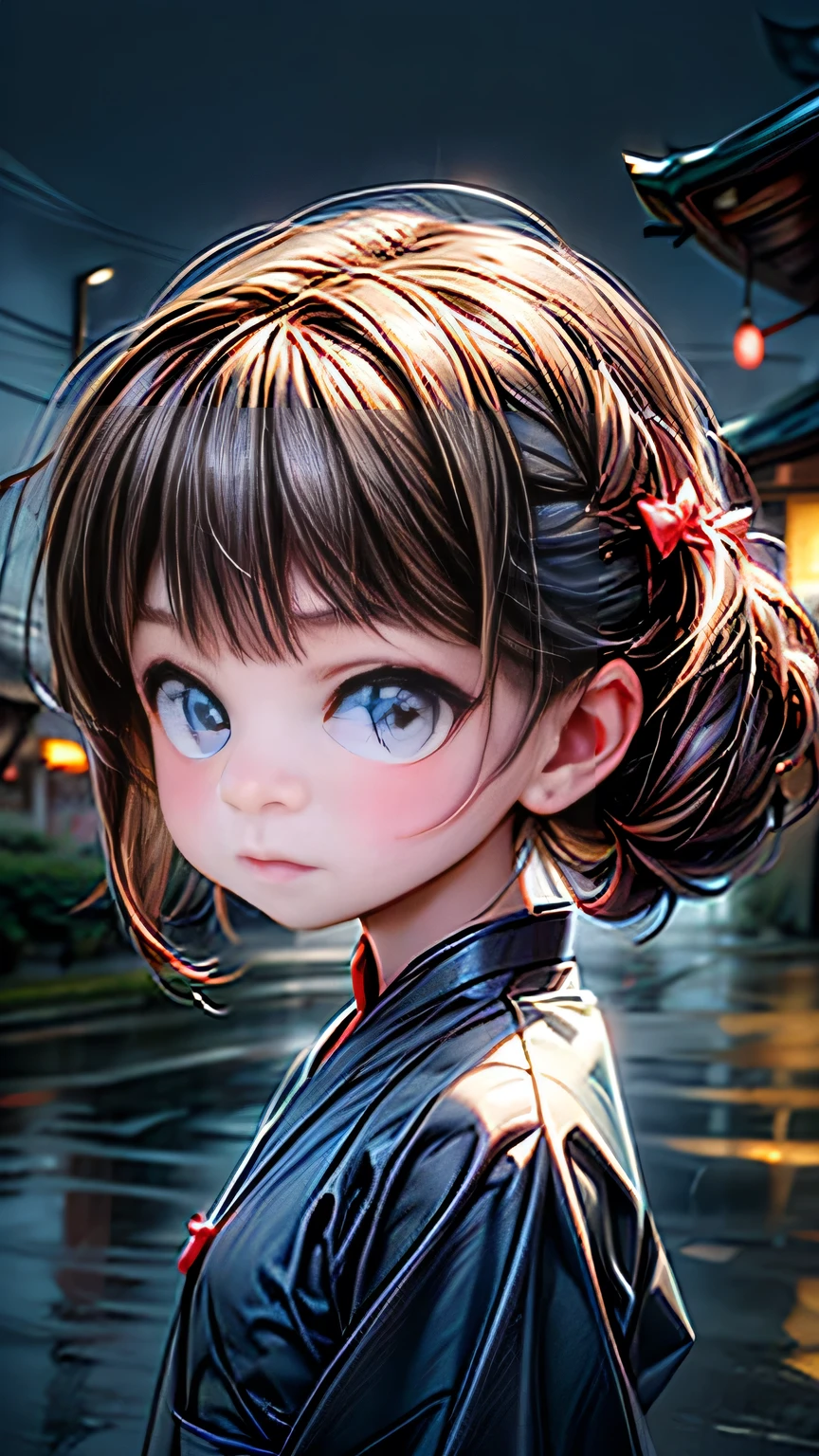 (8k、 RAW Photos、Best Quality、Best Quality、masterpiece:1.2)、(Real、 photorealistic :1.37)、St. Louis(Luxury wheels)( Azur Lane)、1 Girl、( MYANMAR GIRL )、(Aigyosaru :1)、Hair accessories、Portraiture、( MYANMAR TRADITIONAL CLOTHING:1.1)、 necklace 、Blue Claws、cute、Streetscape、night、rain、Wet、Professional Lighting、 photon mapping 、 radiosity 、physically based rendering、 BACKGROUND SHWEDIGON Pagoda ,  DYNAMIC POSE ､((( upper body portrait)))