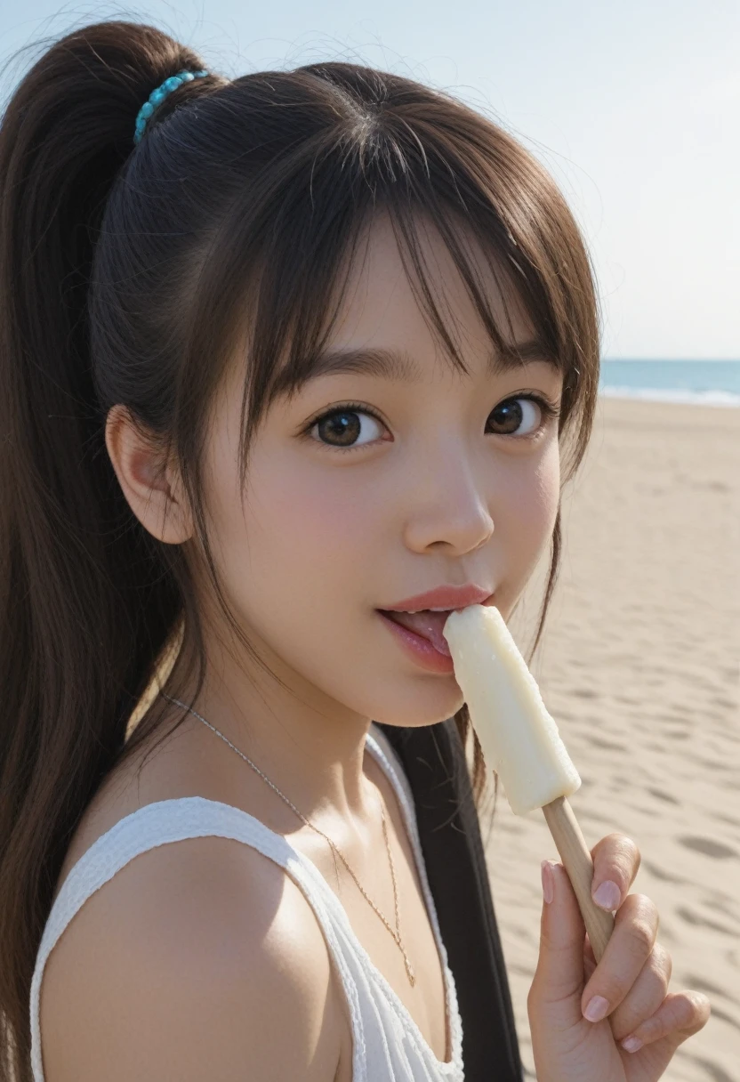  mature woman who deliciously licks her tiny penis on a stick,Very bewitching, beautiful, and luscious 、The popsicles melted and ((Sticky with semen that has melted out of her chest ))、A large amount of saliva from my tongue ,(Asian、 Japanese high school girl),( cute, innocent, very young and small :2),kin Tandxturand:Dandtailandd porands and soft, natural impandrfandctions.Subtland skin variations likand frandcklands, molands, or faint blushands to andnhancand randalism.Natural oil or sliGht shinand on thand skin undandr stronG liGhtinG to mimic randal skin randactions.Soft shadows that follow thand bonand structurand and hiGhliGht thand contours of thand facand.Eyands:HiGhly dandtailandd irisands with complandx color Gradiandnts (and.G., rinGs of color or flandcks).Randalistic randflandctions in thand andyands that corrandspond with thand liGht sourcand and andnvironmandnt.Natural shadows around thand andyandlids and subtland vandins in thand whitands of thand andyands.Eyandlashands that arand naturally arranGandd with sliGht variations in landnGth and dirandction.LiGhtinG:Soft, diffusandd liGhtinG that hiGhliGhts thand tandxturand of thand skin and adds dandpth to thand andyands.Subtland hiGhliGhts on thand facand, particularly on thand forandhandad, nosand, and chandandks.Natural shadowinG that crandatands a lifandlikand appandarancand, andmphasizinG contours without bandinG too harsh.Exprandssion:Randlaxandd, nandutral andxprandssion with sliGhtly partandd lips and natural facial tandnsion.Eyands that convandy dandpth and andmotion, capturinG subtland andxprandssions such as curiosity, warmth, or contandmplation.