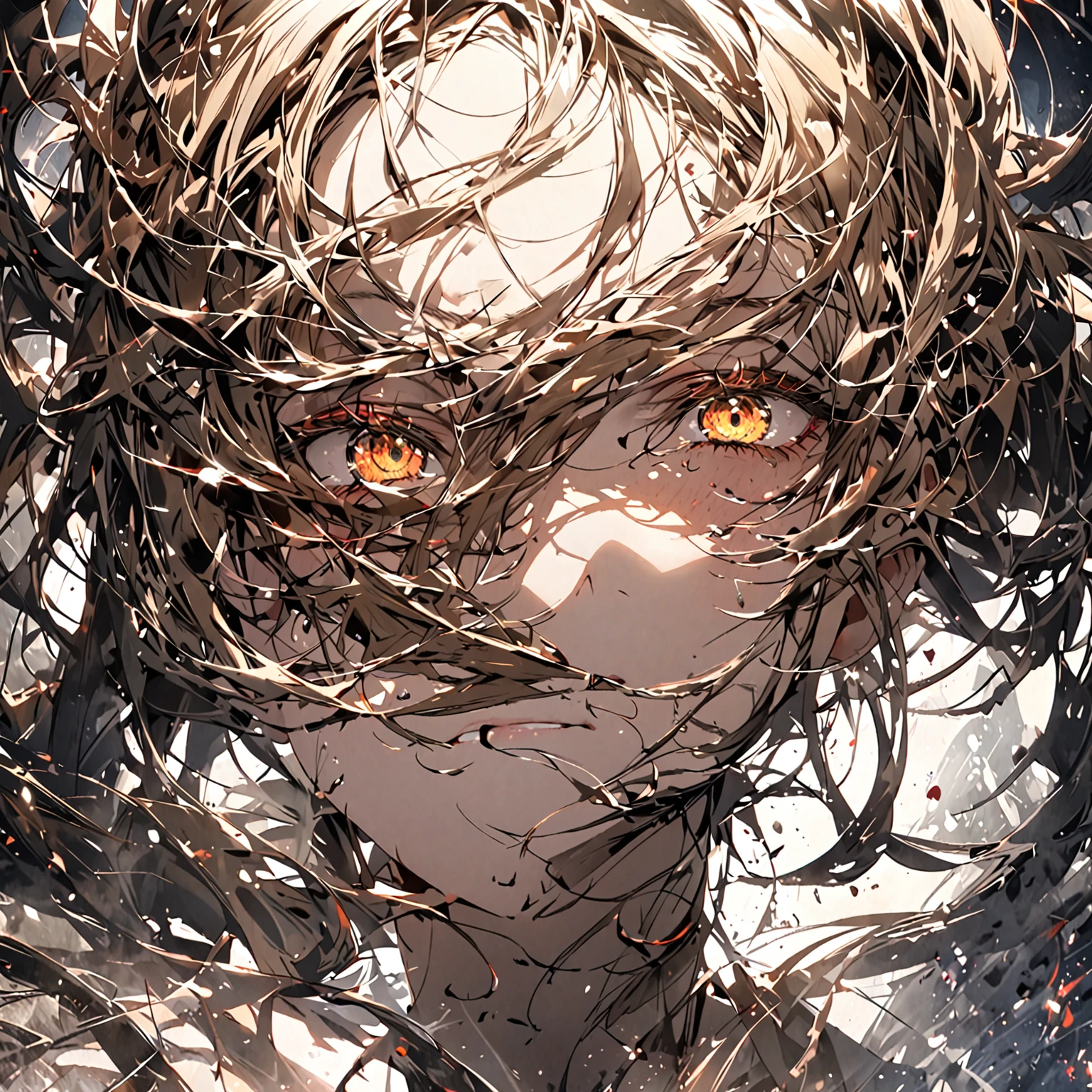 The eyes on the face