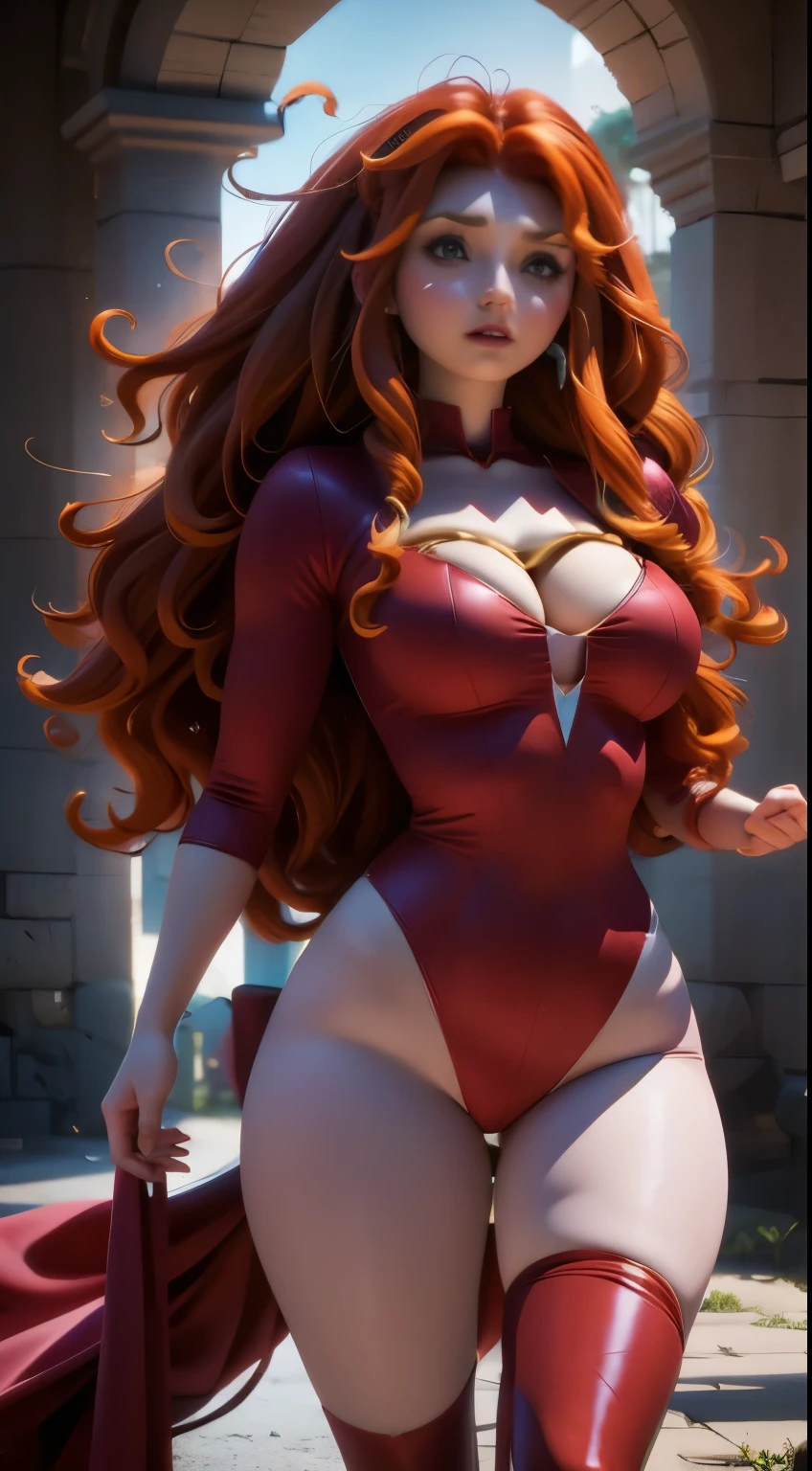 Nerida (valiente) is very hot. busty. cutout. production