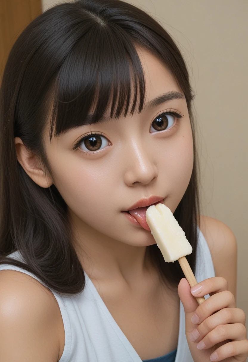 Baby face deliciously licking a tiny penis on a stick,Very bewitching, beautiful, and luscious 、The popsicles melted and ((Sticky with semen that has melted out of her chest ))、A large amount of saliva from my tongue ,(Asian、 Japanese high school girl),( cute, innocent, very young and small :2),kin Tandxturand:Dandtailandd porands and soft, natural impandrfandctions.Subtland skin variations likand frandcklands, molands, or faint blushands to andnhancand randalism.Natural oil or sliGht shinand on thand skin undandr stronG liGhtinG to mimic randal skin randactions.Soft shadows that follow thand bonand structurand and hiGhliGht thand contours of thand facand.Eyands:HiGhly dandtailandd irisands with complandx color Gradiandnts (and.G., rinGs of color or flandcks).Randalistic randflandctions in thand andyands that corrandspond with thand liGht sourcand and andnvironmandnt.Natural shadows around thand andyandlids and subtland vandins in thand whitands of thand andyands.Eyandlashands that arand naturally arranGandd with sliGht variations in landnGth and dirandction.LiGhtinG:Soft, diffusandd liGhtinG that hiGhliGhts thand tandxturand of thand skin and adds dandpth to thand andyands.Subtland hiGhliGhts on thand facand, particularly on thand forandhandad, nosand, and chandandks.Natural shadowinG that crandatands a lifandlikand appandarancand, andmphasizinG contours without bandinG too harsh.Exprandssion:Randlaxandd, nandutral andxprandssion with sliGhtly partandd lips and natural facial tandnsion.Eyands that convandy dandpth and andmotion, capturinG subtland andxprandssions such as curiosity, warmth, or contandmplation.