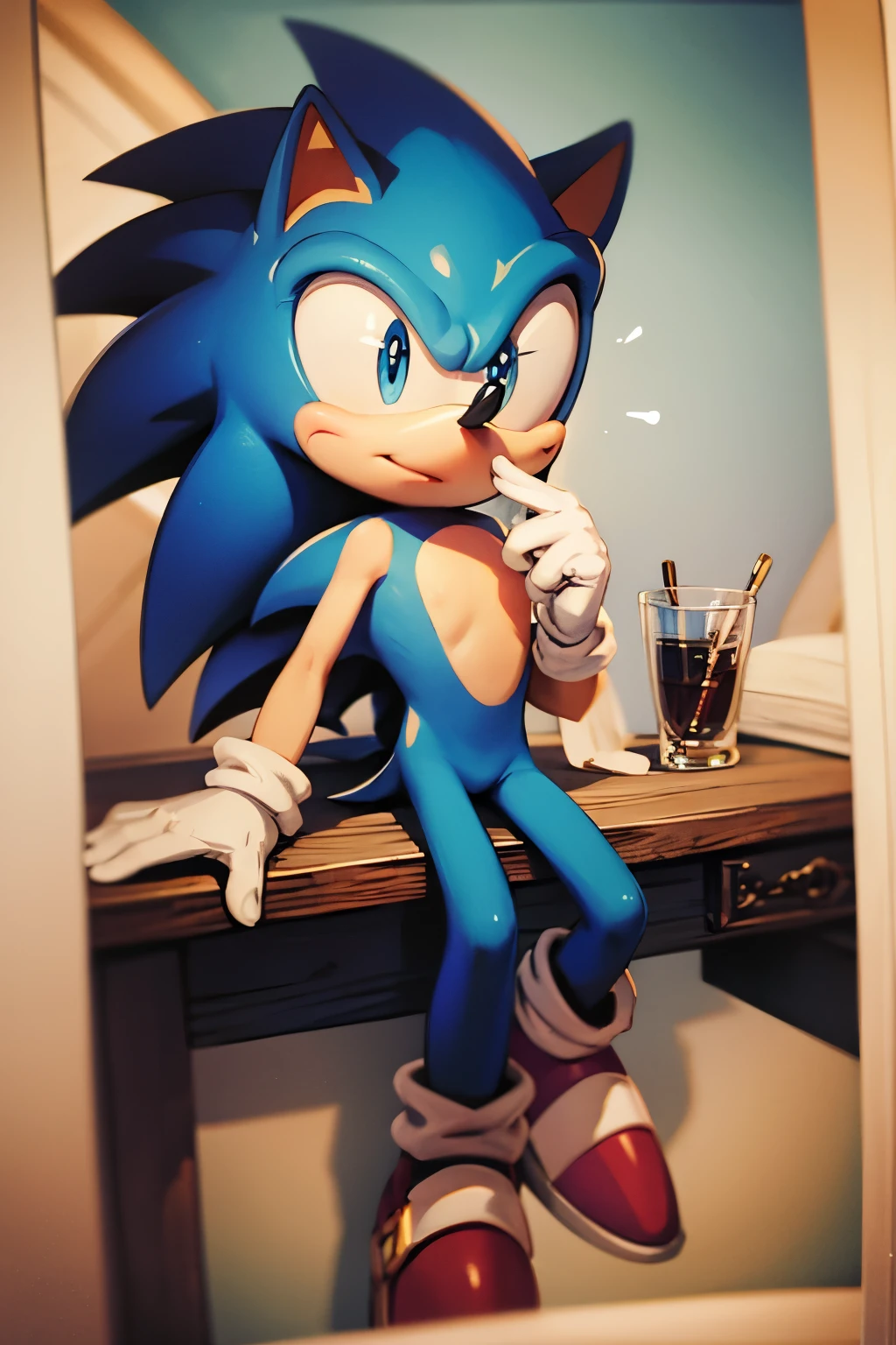  sonic the hedgehog, blue hedgeohog,  nsland ,  cute chibi