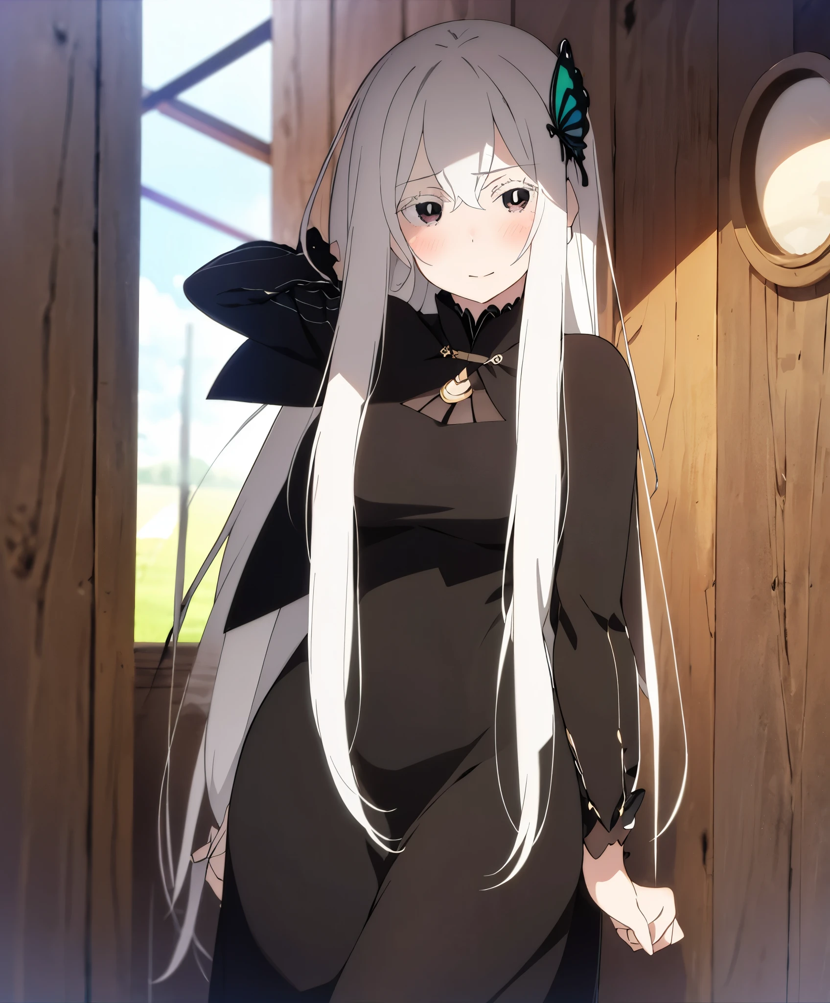 1 girl, Long Hair, like a doll,Poses I want you to hug, blush,