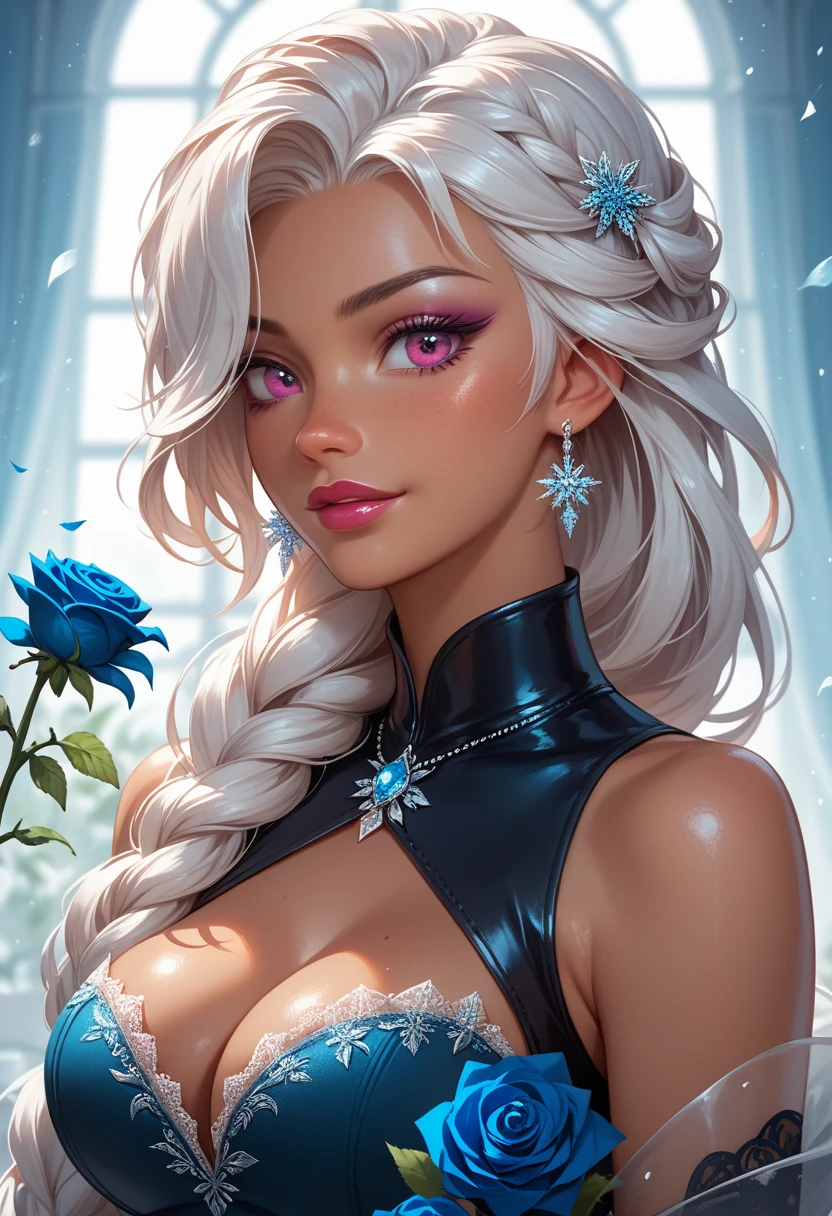 Personagem mulher estilo atompunk Fiona rainha Anna de Arendelle com marcas de guerras Imagem de desenho animado de uma mulher .Ilustra??o estilo desenho animado, estilo de arte dos desenhos animados, estilo de arte dos desenhos animados, digital illustration style, estilo atompunk design de personagens altamente detalhado, arte digital detalhada coragem, Forest fan art, Design de personagens de retrato, beautiful digital illustration, retrato de alta qualidade, Arte em quadrinhos, mulher jovem cabelo com transas lindas . Queen Anna of ArendelleBeautiful lined eyes Medium large bust and wonderful sexy clothes. image expression of sexual desire from waist to head illustration Queen Anne of Arendelle atompunk style Fallout 4 style pose playboy magazine 