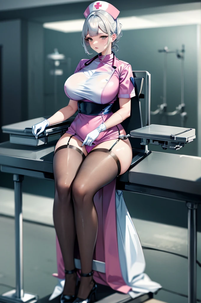 nurse uniform,hospital, latex nurse suit,nurses,busty,elbow gloves,labcoat,white hair woman,white eyes , gigantic ,medical instruments,asian nurse,two nurses,speculum,examination room,oversize ,big ass ,strap on, lay on table ,legs spreaded,giving birth,gyno chair , dentist,Milf,latex,yellow uniform,oversize breasts,diaper