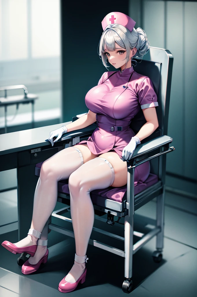 nurse uniform,hospital, latex nurse suit,nurses,busty,elbow gloves,labcoat,white hair woman,white eyes , gigantic ,medical instruments,asian nurse,two nurses,speculum,examination room,oversize ,big ass ,strap on, lay on table ,legs spreaded,giving birth,gyno chair , dentist,Milf,latex,yellow uniform,oversize breasts,diaper