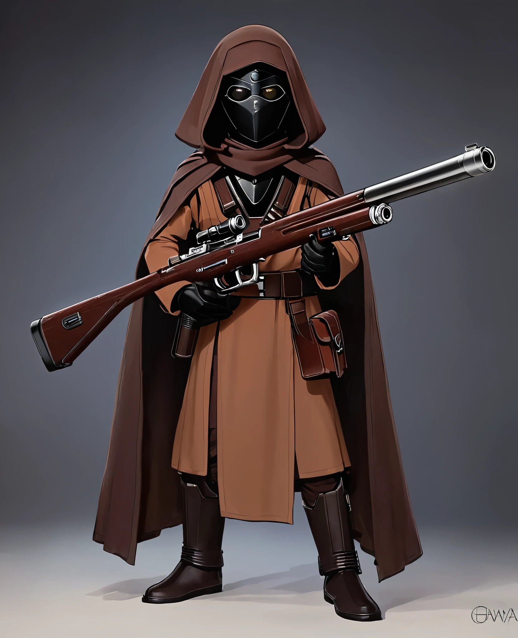 Jawa original character, sniper blaster