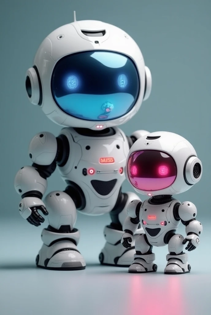 1person、Robot baby face