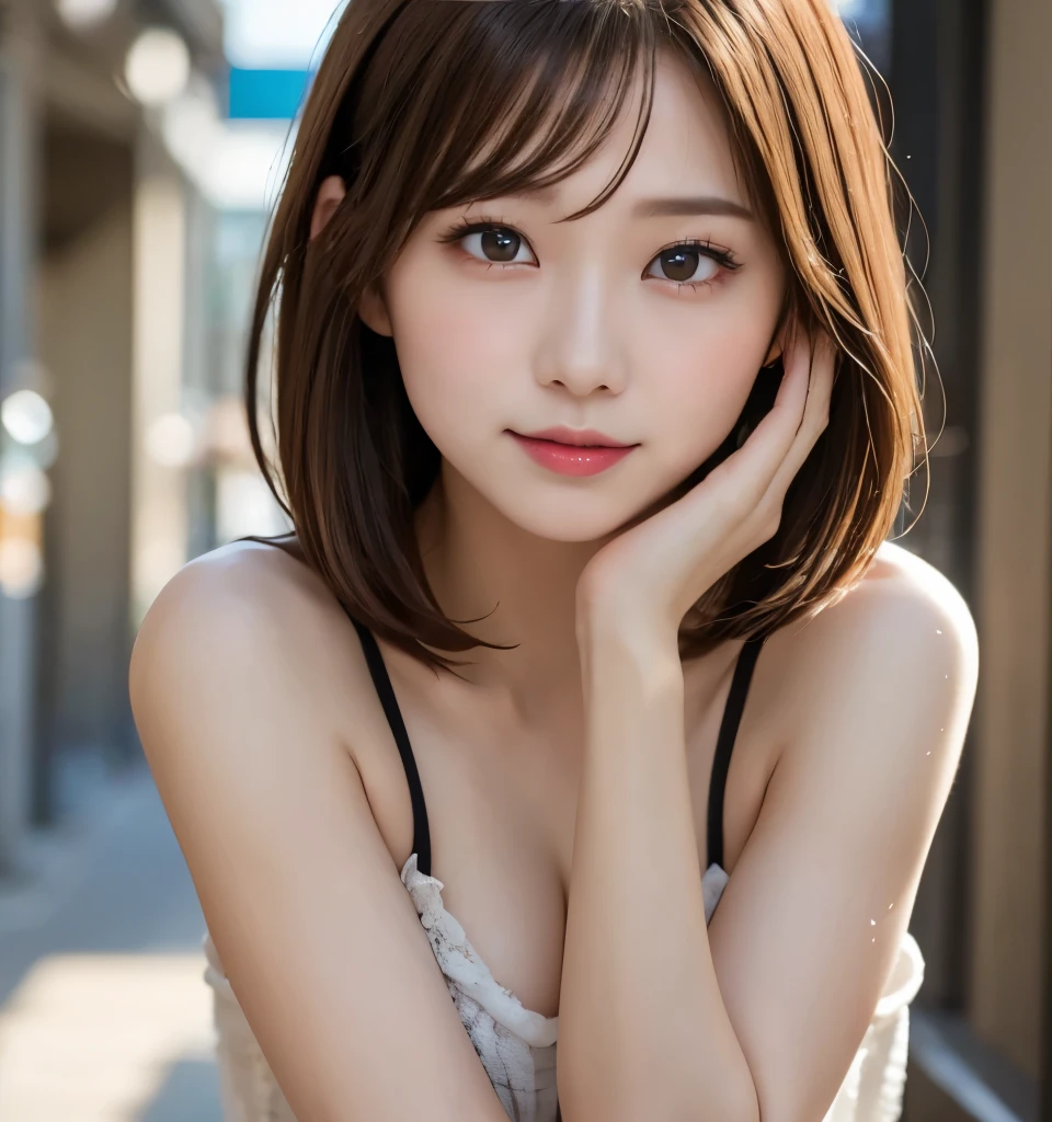 Best Quality、8k、Highest quality、 professional writing、Natural Light、 ultra high resolution、Clear photo、 Beautiful and delicate skin 、 no makeup in the coal mine、thin、 very cute３people々々々々、 white skin、 short bob hair、Brown Hair、Exquisite appearance、 loves each other no matter how high quality ３people々々々々:1.8、{{kissu３people々々々々:1.8、 Completely naked :1.8、Cover your nipples with your hands:1.8、 hug each other :1.8、Put your lips on it:1.6、 detailed biography 、３people々々々々 idol group member :1.6、 Photo with Head on Knees :1.8
