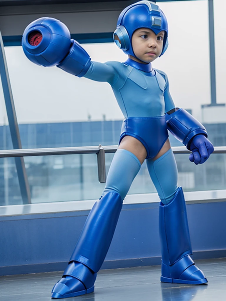 
--- Boy. -- 14. -- Megaman Costume. -- Leotard. ---