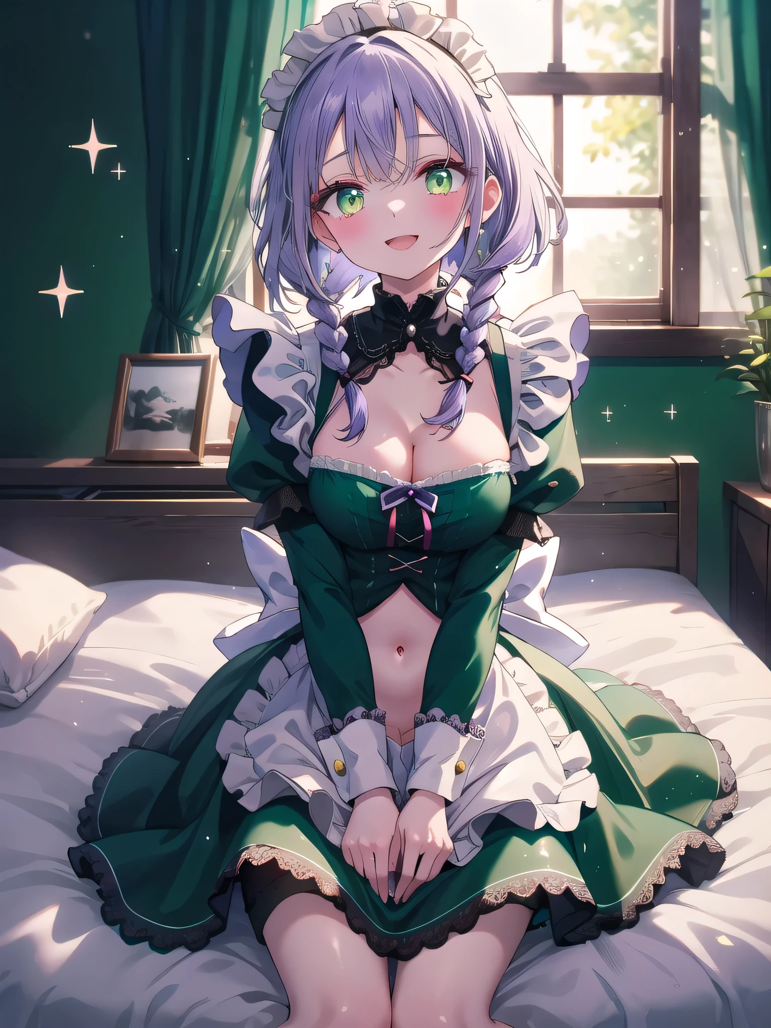 (((Masterpiece))), (((Highest quality))), ((Ultra-detailed)), ((Super fine illustration)), ((Ultra-fine painting)), (16K highest quality wallpaper:1.4), (Upper body:1.6), HDR, (Highly detailed and delicate illustration style:1.8), Detailed skin texture, Detailed cloth texture, Extreme detailed description, (T-masterpiece), (Highly detailed face:1.4), (Highly detailed silver fox ears:1.2), (Highly detailed silver medium hair:1.2), (Highly detailed blue eyes:1.2), Original, RAW photo, Professional, Intricate details, Super details, (Perfect anatomy:1.4), (Highly detailed hands:1.2), (Highly detailed fingers:1.2), (Highly detailed fingertips:1.2), (Sexy), (Sexy), (27-years-old), Real, (Solo:1.6), ((A very beautiful and attractive silver (fox:1.4) female fashion model:1.4)) BRAKE (Absolutely perfect completely sleeping deeply on the Highly detailed stylish and luxurious bed:1.2) BRAKE (Beautiful and adorable silver fox ears:1.4), (Highly detailed and delicate silver fox ears:1.2), (Beautiful and well-shaped big breasts:1.2), (Beautiful and well-shaped buttocks), (Beautiful and shiny silver medium hair:1.4), (Highly detailed and delicate silver medium hair:1.2), (Beautiful and clear blue eyes:1.6), (Highly detailed and delicate blue eyes:1.2), (Highly detailed face:1.4), (Smile:1.4), (Blush:1.6), (Looking at viewer:1.4) BRAKE (((Light-green:1.25) sexy see-through lingerie dress Camisole:1.4), (Wearing only a ((light-green:1.25)) sexy see-through lingerie dress Camisole:1.6)) BRAKE (Highly detailed Stylish and luxurious bedroom:1.2), (Highly detailed stylish and luxurious bed:1.2) BRAKE (Just after sunrise:1.5), (Intricate and detailed Beautiful sunrise and castle garden scenery:1.6), (Highly detailed and delicate luxury bedroom and bed in the background:1.4) BRAKE (NSFW) BRAKE