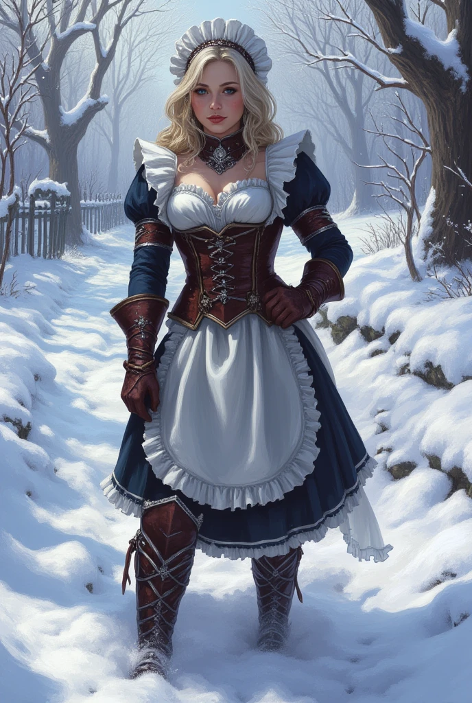 Girl Snow Maiden