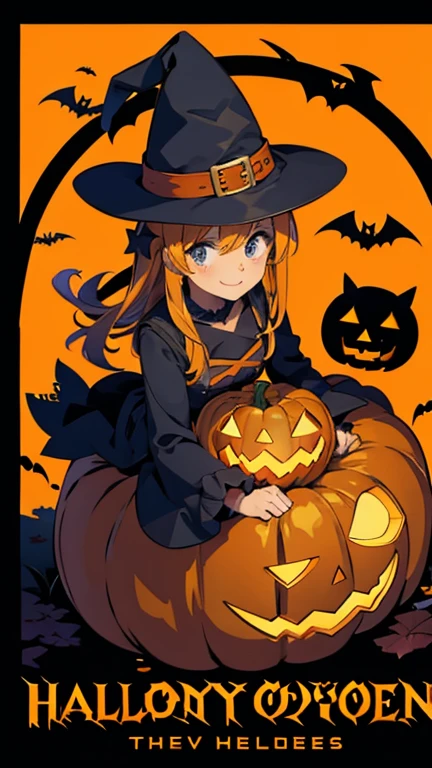  Halloween pumpkin poster