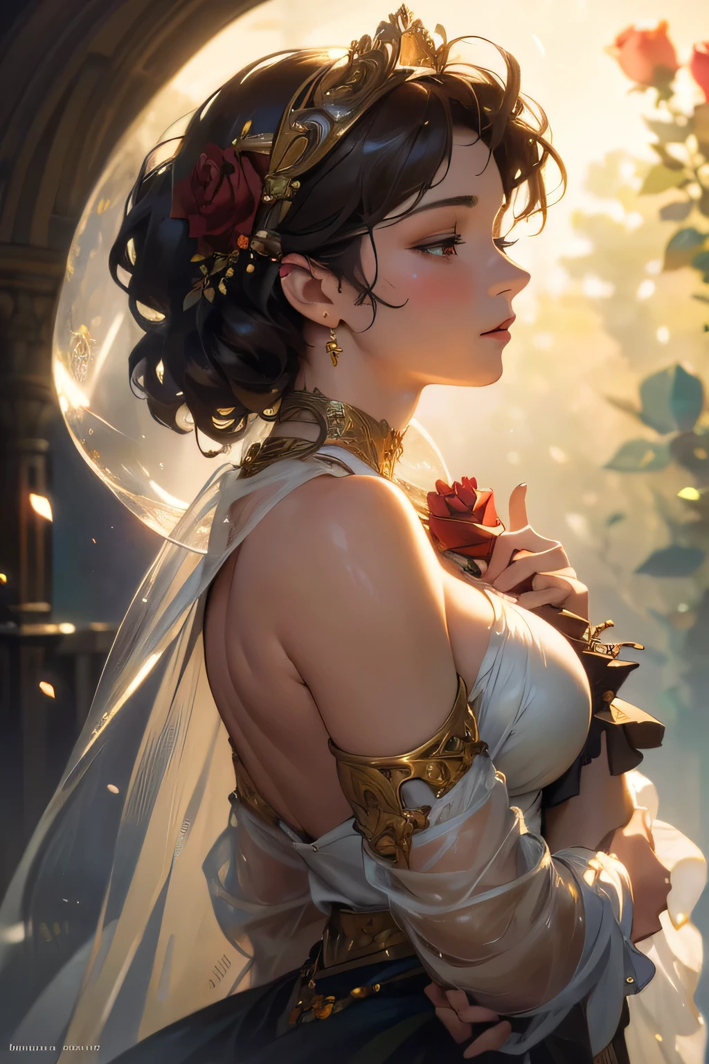 Remove the extra fingers underneath the flower --auto