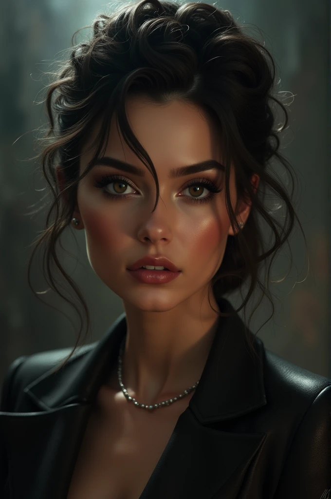 arafed woman in a black dress posing for a picture, by Amelia Peláez, by Alexis Grimou, ana de armas portrait, ana de armas, malika favre, by Felipe Seade, by Luis Miranda, by Manuel Franquelo, lorena avarez, fernanda suarez, b&w photo --auto --s2