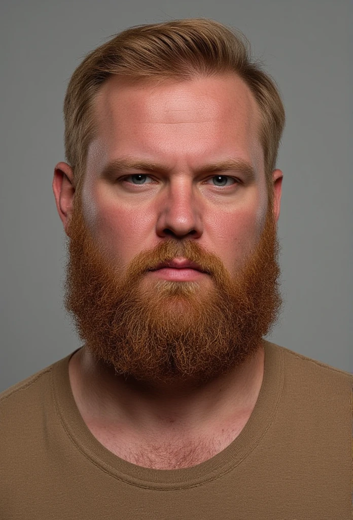 8K Very Best Highest Realistic Quality very Realistic real 8K very detailed highly ultra photorealistic very real realistic highly detailed very close-up portrait photo of a Very handsome bearded and rugged hairy burly muscular chubby beefy bulked up dad body ginger real man, wearing a real shirt, 40 years old, 8K resolution very realistic thick neck, 8K resolution very realistic detailed thick neck lines, 8K resolution very realistic detailed thick neck ,8k resolution realistic very detailed thick neck features, 8K resolution very realistic thick neck features, 8K resolution very realistic detailed skin and facial features, 8K resolution very realistic real face, 8K resolution very realistic face details, 8K resolution very Realistic Arms details, 8K resolution very realistic arms, 8K resolution very Realistic Hands details, 8K resolution very realistic hands, 8K resolution very Realistic Fingers details, 8K resolution very realistic finger, 8K resolution very realistic lips details, 8K resolution very realistic lips, and 8K resolution very realistic mouth details, 8K resolution very Realistic Body details, 8K resolution very realistic bellybutton, 8K resolution very realistic eyes, 8K resolution very realistic detailed eyes, 8K resolution very realistic body, 8K resolution very realistic detailed body, 8K resolution very realistic pecs, 8K resolution very real realistic belly, 8K resolution very realistic chest, 8K resolution very realistic Beard, 8K resolution very realistic Body hair, 8K resolution very realistic skin details, 8K resolution very realistic head and nipples, 8K resolution very realistic detailed head, 8K very realistic excellent natural good lighting, (best quality,8k,highres,masterpiece:1.2),ultra-detailed, 8K resolution very realistic textures, 8K resolution very realistic mens clothing, 8K resolution very realistic detailed mens clothing,  (realistic,photorealistic,photo-realistic:1.37),HDR,UHD, Ultra detailed scene, dslr camera with 50mm Lens 