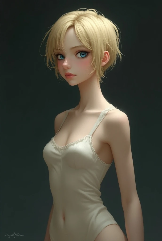 Nude Cartoon girl with blonde hair and pink ribbon on her chest, 3D icon for mobile game, High detail of an iconic character, cute cartoon character, cute 3 d render, 3 d character art, Cartoon render Keyshot, adorable digital painting, cute nude character, @ ZBrush, stylized 3 d, Cartoon character, 3D персонаж, 3D-персонаж
