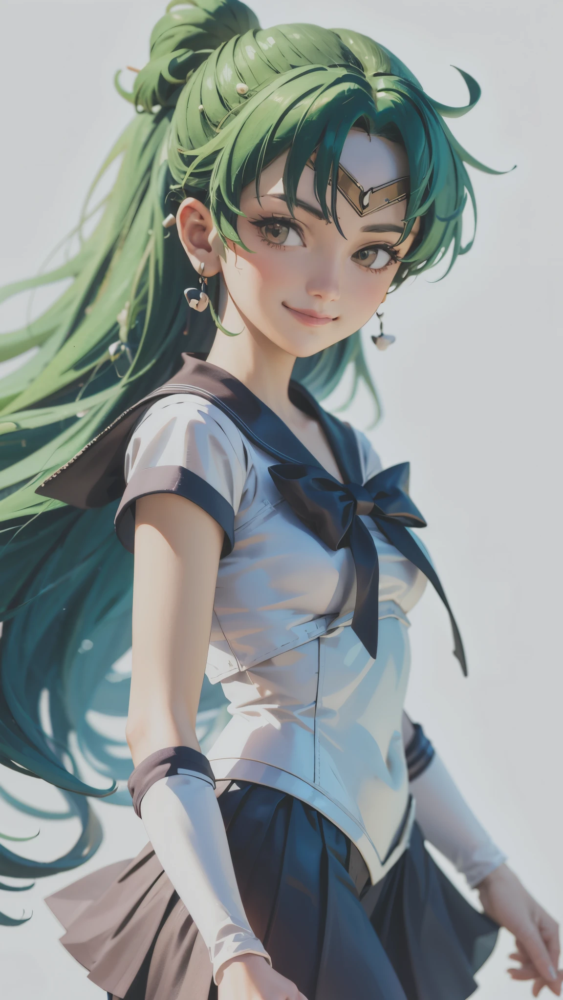 Sailor_Pluto, smirk ,, (masterpiece, Best Quality, Details:1.3)