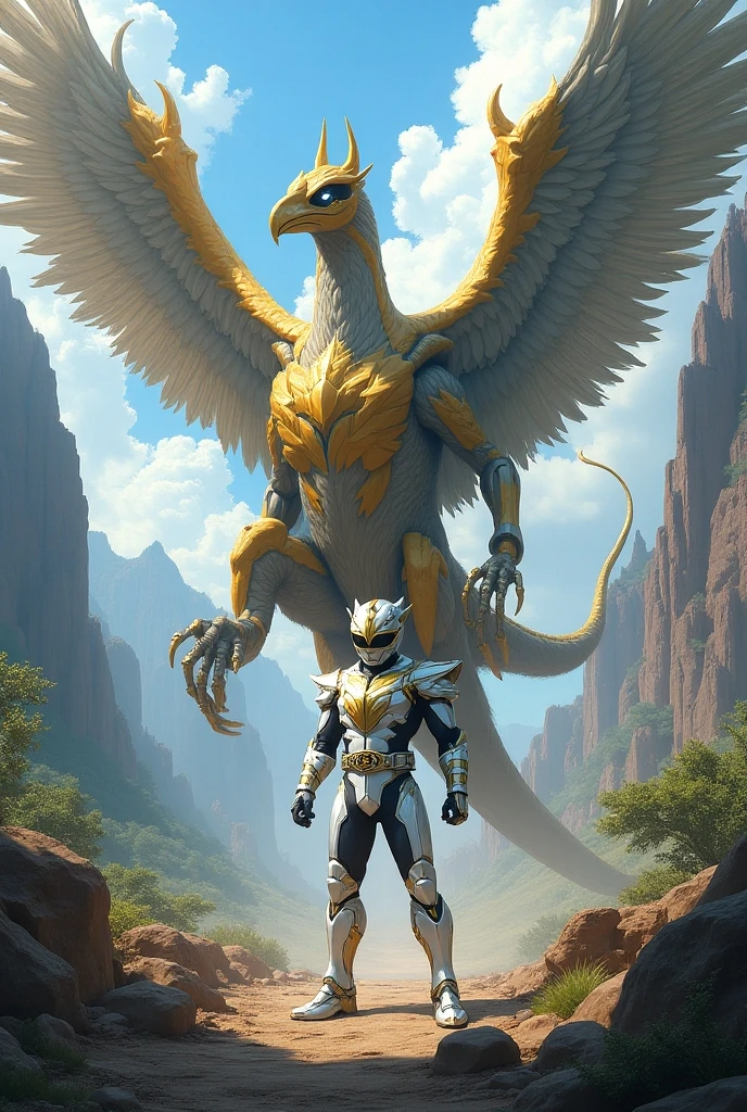 the-white-ranger-dino-thunder-in-front-of-his-pterazord-seaart-ai