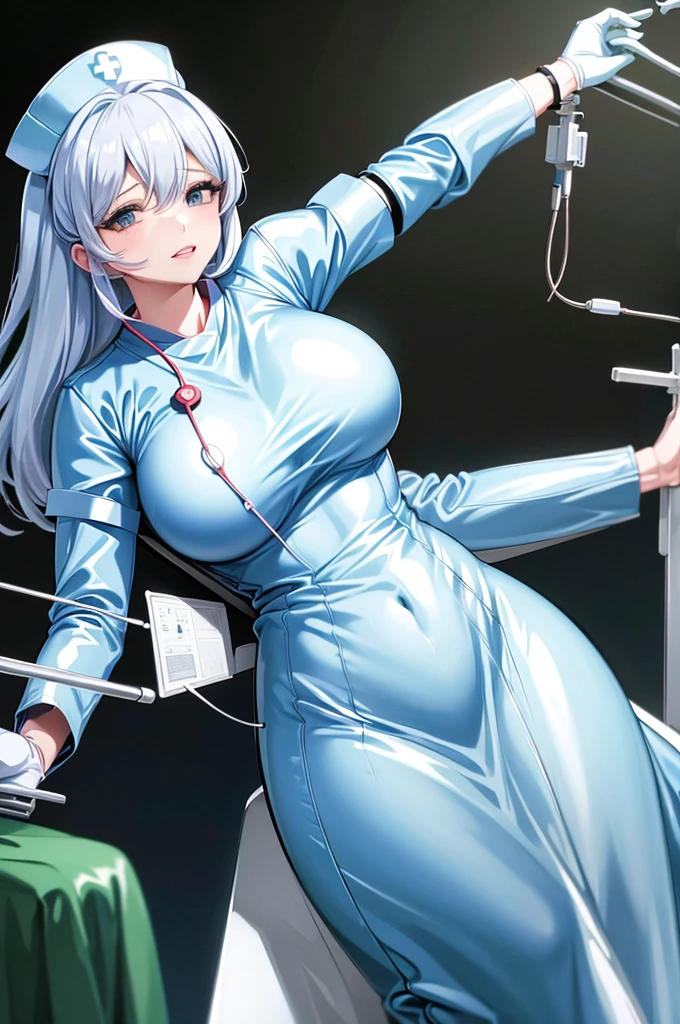 nurse uniform,hospital, latex nurse suit,nurses,busty,elbow gloves,labcoat,white hair woman,white eyes , gigantic ,medical instruments,asian nurse,two nurses,speculum,examination room,oversize ,big ass ,strap on, lay on table ,legs spreaded,giving birth,gyno chair , dentist,Milf,latex,yellow uniform,oversize breasts,diaper